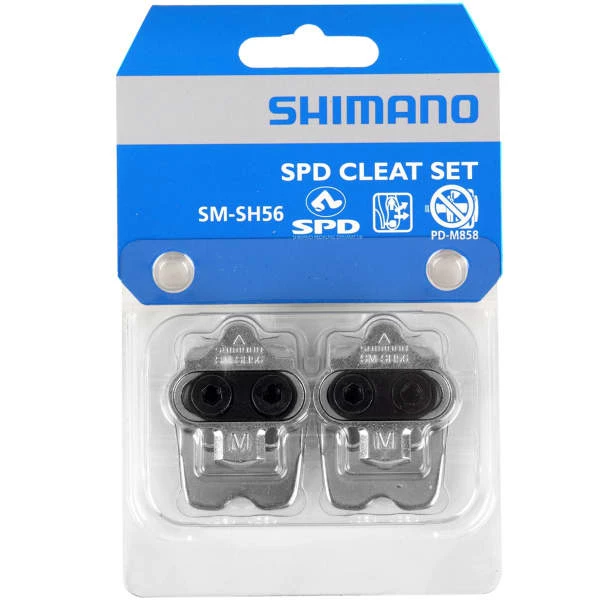 Pédales Vélo SHIMANO SPD CLEATS SET SM-SH56 SILVER 22 Gris 3 Pédales Vélo SHIMANO SPD CLEATS SET SM-SH56 SILVER 22 Gris