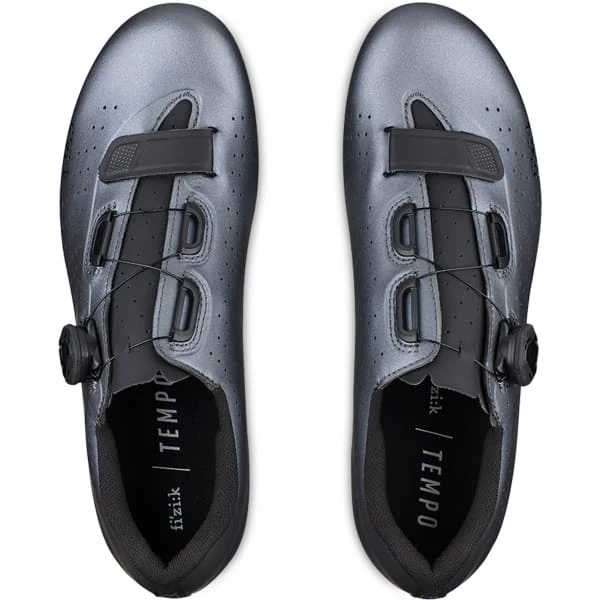 Chaussures Vélo Route FIZIK TEMPO OVERCURVE R5 GREY/BLACK 22 Gris 5 Chaussures Vélo Route FIZIK TEMPO OVERCURVE R5 GREY/BLACK 22 Gris – Image 3