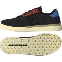 Chaussures Vtt FIVE TEN SLEUTH BLACK/CREAM 22 Noir / Rouge / Bleu -Equipement vélo Soldes 9 100378 sleuth core black carbon wonder white gy5214 03