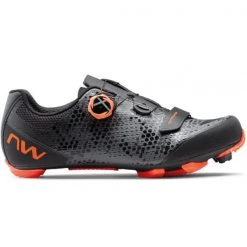 Chaussures Vtt NORTHWAVE RAZER 2 ANTHRA/ORANGE 22 Noir / Orange
