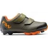 Chaussures Vtt NORTHWAVE ORIGIN JR FOREST/ORANGE 22 Vert