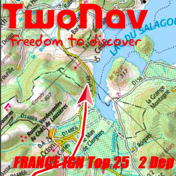 Compteurs Vélo TWONAV FRANCE IGN TOP25 2 DEPARTAMENTS 22 Blanc 3 Compteurs Vélo TWONAV FRANCE IGN TOP25 2 DEPARTAMENTS 22 Blanc