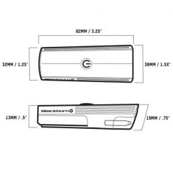 Lampes Vélo BLACKBURN DAYBLAZER 400 FRONT 22 Noir -Equipement vélo Soldes 9 101547 dayblazer 400 front blaec010018 04