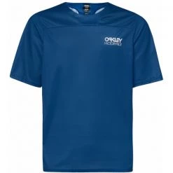 Maillots Vélo OAKLEY FACTORY PILOT LITE MTB JERSEY POSEIDON 22 Bleu