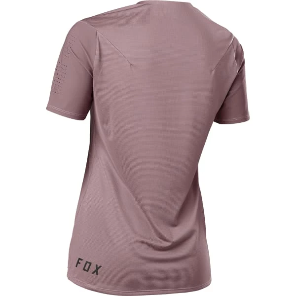 Maillots Vélo FOX W FLEXAIR SS JERSEY PLM PR 22 Rose 4 Maillots Vélo FOX W FLEXAIR SS JERSEY PLM PR 22 Rose – Image 2