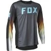 Maillots Vélo FOX DEFEND RS LS JERSEY DARK SHADOW 22 Gris / Bleu