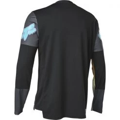 Maillots Vélo FOX DEFEND RS LS JERSEY DARK SHADOW 22 Gris / Bleu -Equipement vélo Soldes 9 103231 29446 330 02