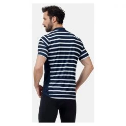 Maillots Vélo ODLO ESSENTIAL ODLO PRINT STAND-UP COLLAR S/S FZ DARK SAPPHIRE/WHITE 22 Blanc / Bleu 9 Maillots Vélo ODLO ESSENTIAL ODLO PRINT STAND-UP COLLAR S/S FZ DARK SAPPHIRE/WHITE 22 Blanc / Bleu -Equipement vélo Soldes 9 104550 essential print stand up collar s s fz dark sapphire white 411962 20835 04