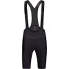 Cuissards Vélo ODLO ZEROWEIGHT CHILL-TEC PRO TIGHTS SHORT SUSPENDERS BLACK 22 Noir
