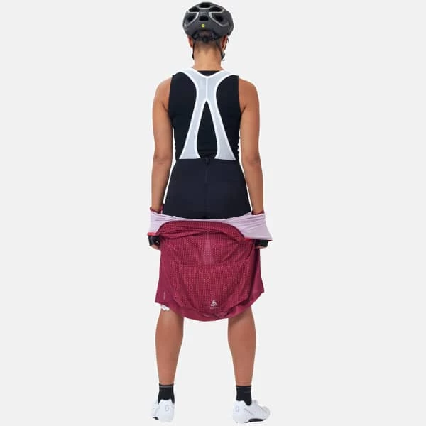 Cuissards Vélo ODLO ZEROWEIGHT TIGHTS SHORT SUSPENDERS W BLACK/WHITE 22 Noir / Blanc 6 Cuissards Vélo ODLO ZEROWEIGHT TIGHTS SHORT SUSPENDERS W BLACK/WHITE 22 Noir / Blanc – Image 4