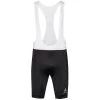 Cuissards Vélo ODLO ESSENTIAL TIGHTS SHORT SUSPENDERS WHITE/BLACK 22 Noir / Blanc