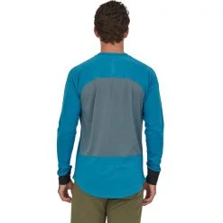 Maillots Vélo PATAGONIA M'S L/S DIRT CRAFT JERSEY ANACAPA BLUE 23 Bleu -Equipement vélo Soldes 9 105065 m s l s dirt craft jersey anacapa blue 23890 apbl 03