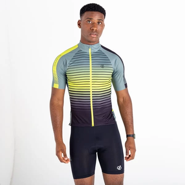 Maillots Vélo DARE 2B AEP VIRTUOUS S/S JERSEY AGAVE GREEN UNDER 22 Jaune / Vert / Noir 4 Maillots Vélo DARE 2B AEP VIRTUOUS S/S JERSEY AGAVE GREEN UNDER 22 Jaune / Vert / Noir – Image 2