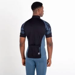 Maillots Vélo DARE 2B STAY THE COURSE II JERSEY BLACK DOWN SHIFT 22 Bleu / Noir -Equipement vélo Soldes 9 105713 dmt625 dig 03