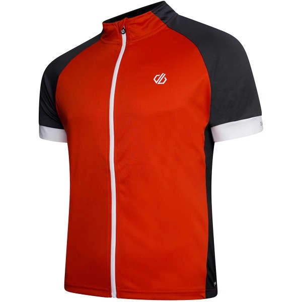 Maillots Vélo DARE 2B PROTRACTION JERSEY TRLBLZ/EBONY 22 Orange / Noir / Blanc 4 Maillots Vélo DARE 2B PROTRACTION JERSEY TRLBLZ/EBONY 22 Orange / Noir / Blanc – Image 2
