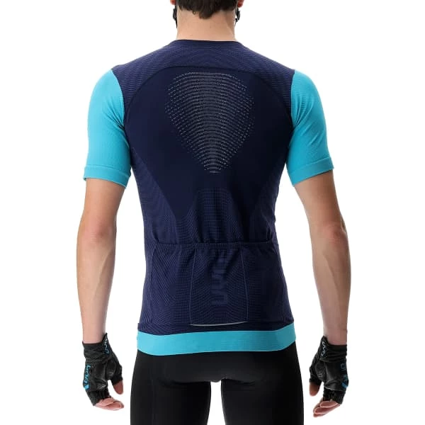 Maillots Vélo UYN MAN BIKING GARDA OW SHIRT PEACOT/BLUE RADIANCE 22 Bleu 4 Maillots Vélo UYN MAN BIKING GARDA OW SHIRT PEACOT/BLUE RADIANCE 22 Bleu – Image 2