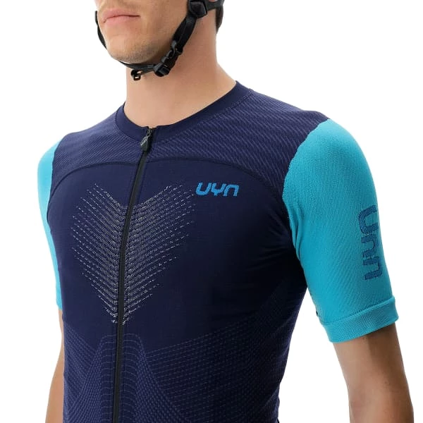 Maillots Vélo UYN MAN BIKING GARDA OW SHIRT PEACOT/BLUE RADIANCE 22 Bleu 7 Maillots Vélo UYN MAN BIKING GARDA OW SHIRT PEACOT/BLUE RADIANCE 22 Bleu – Image 5