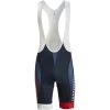 Cuissards Vélo ODLO PERFORMANCE SHORT BIB BIKE FRANCE 22 Bleu -Equipement vélo Soldes 9 106212 performance short bib bike france 462012 fr22n 01