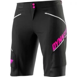 Shorts Vélo DYNAFIT RIDE DST SHORTS W BLACK OUT 22 Rose / Noir