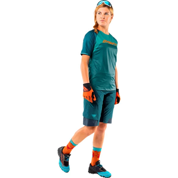 Shorts Vélo DYNAFIT RIDE DST SHORTS W PETROL 22 Bleu 4 Shorts Vélo DYNAFIT RIDE DST SHORTS W PETROL 22 Bleu – Image 2