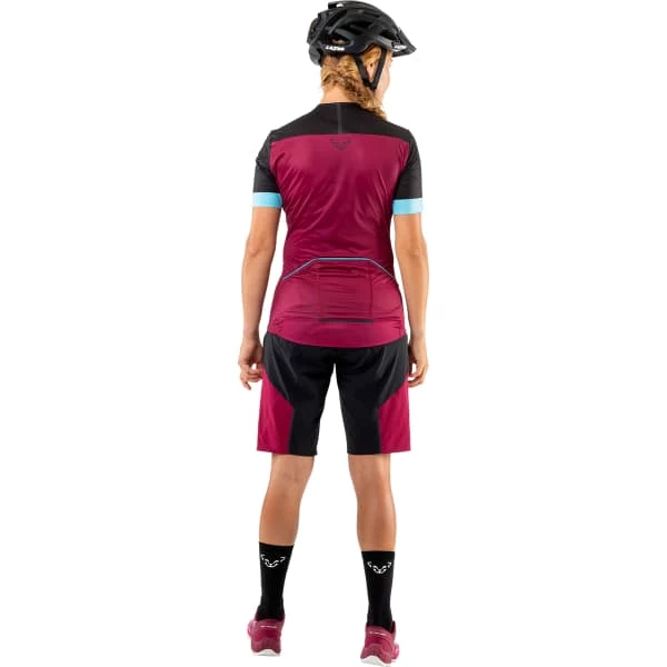 Maillots Vélo DYNAFIT RIDE LIGHT 1/2 ZIP SHIRT W BEET RED 22 Rose / Noir / Bleu 5 Maillots Vélo DYNAFIT RIDE LIGHT 1/2 ZIP SHIRT W BEET RED 22 Rose / Noir / Bleu – Image 3