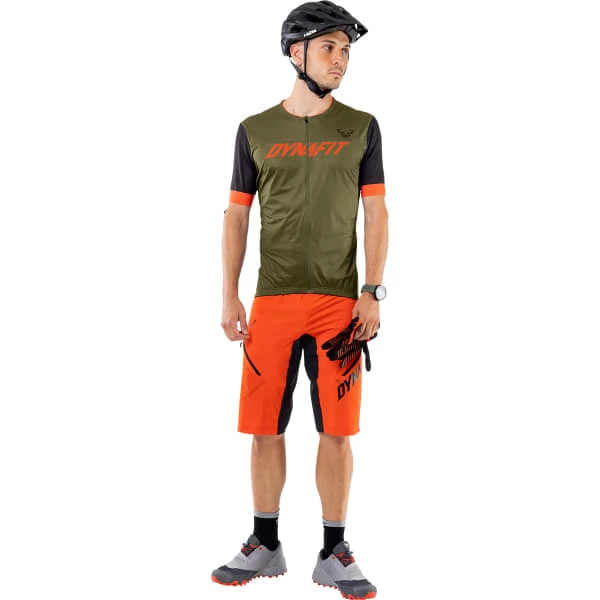 Shorts Vélo DYNAFIT RIDE LIGHT DST SHORTS M DAWN 22 Orange / Noir 4 Shorts Vélo DYNAFIT RIDE LIGHT DST SHORTS M DAWN 22 Orange / Noir – Image 2
