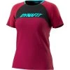 Maillots Vélo DYNAFIT RIDE SHIRT W BEET RED 22 Rose / Noir / Bleu