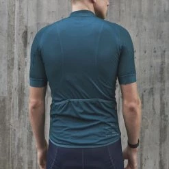 Maillots Vélo POC M'S ESSENTIAL ROAD LOGO JERSEY DIOPTASE BLUE 22 Vert -Equipement vélo Soldes 9 106764 m s essential road logo jersey dioptase blue 58135 1653 06