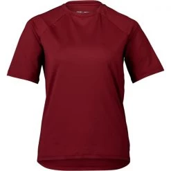 Maillots Vélo POC W'S REFORM ENDURO LIGHT TEE GARNET RED 22 Rouge