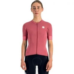 Maillots Vélo SPORTFUL MONOCROM W JERSEY POMPELMO 22 Rose