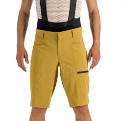 Shorts Vélo SPORTFUL GIARA OVERSHORT LIGHT LIQUORICE 22 Marron