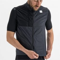 Vestes Vélo SPORTFUL SUPERGIARA LAYER VEST BLACK 23 Noir -Equipement vélo Soldes 9 107122 superg layer vest ss manch black 1122002 002 05