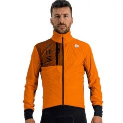 Vestes Vélo SPORTFUL DR JACKET ORANGE SDR VESTE 22 Orange / Noir