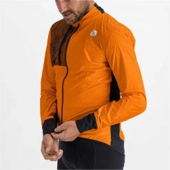 Vestes Vélo SPORTFUL DR JACKET ORANGE SDR VESTE 22 Orange / Noir -Equipement vélo Soldes 9 107127 dr jacket orange sdr veste 1120505 850 04