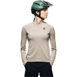 Maillots Vélo DAINESE HGL JERSEY LS WMN SAND 22 Beige