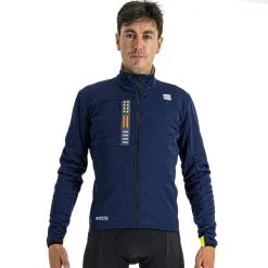 Vestes Vélo SPORTFUL SUPER JACKET BLUE 22 Bleu