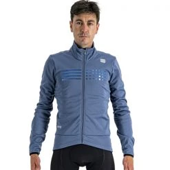 Vestes Vélo SPORTFUL TEMPO JACKET BLUE SEA 22 Bleu
