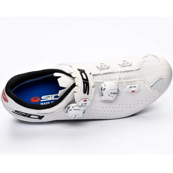 Chaussures Vélo Route SIDI GENIUS 10 WHITE 22 Blanc 8 Chaussures Vélo Route SIDI GENIUS 10 WHITE 22 Blanc – Image 6