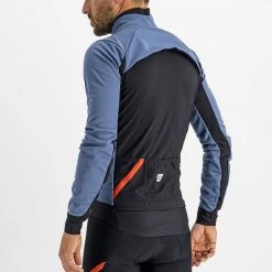 Vestes Vélo SPORTFUL FIANDRE MEDIUM JACKET BLUE SEA 22 Bleu / Noir -Equipement vélo Soldes 9 107743 fiandre medium jkt blue sea 1121500 435 03