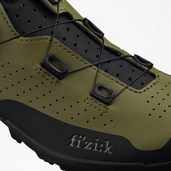 Chaussures Vtt FIZIK TERRA ATLAS ARMY 22 Noir / Vert 5 Chaussures Vtt FIZIK TERRA ATLAS ARMY 22 Noir / Vert – Image 3