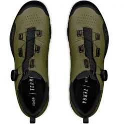 Chaussures Vtt FIZIK TERRA ATLAS ARMY 22 Noir / Vert 12 Chaussures Vtt FIZIK TERRA ATLAS ARMY 22 Noir / Vert -Equipement vélo Soldes 9 107983 terra atlas army tex5bpr1k 6110 05
