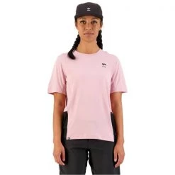 Maillots Vélo MONS ROYALE W TARN TEE SHIFT BOX BLACK CANDY 22 Rose / Noir -Equipement vélo Soldes 9 108180 w tarn tee shift box black candy 100549 1187 391 02