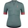 Maillots Vélo MONS ROYALE W CADENCE HALF ZIP TERRAZZO 22 Rose / Vert