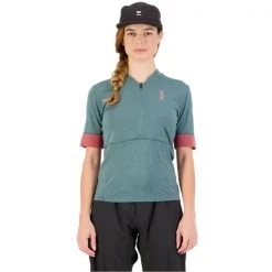 Maillots Vélo MONS ROYALE W CADENCE HALF ZIP TERRAZZO 22 Rose / Vert -Equipement vélo Soldes 9 108195 w cadence half zip vlu terrazzo 100294 1165 387 02