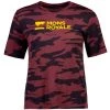 Maillots Vélo MONS ROYALE W ICON RELAXED TEE BRAND LOCK UP AOP CHOCOLATE CAMO 22 Rouge / Noir -Equipement vélo Soldes 9 108209 w icon relaxed tee brand lock up aop chocolate camo 100447 aop 1181 370 01