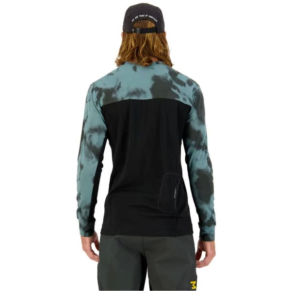 Maillots Vélo MONS ROYALE MENS REDWOOD ENDURO VLS AOP SAGE TIE DYE/BLACK 22 Noir / Bleu 5 Maillots Vélo MONS ROYALE MENS REDWOOD ENDURO VLS AOP SAGE TIE DYE/BLACK 22 Noir / Bleu – Image 3