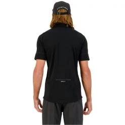 Maillots Vélo MONS ROYALE MENS CADENCE HALF ZIP BLACK 22 Noir -Equipement vélo Soldes 9 108227 mens cadence half zip t vlu black 100277 1165 001 03