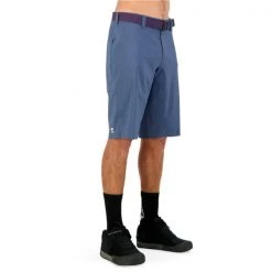 Shorts Vélo MONS ROYALE MENS VIRAGE BIKE SHORTS LOGO DARK DENIM 22 Bleu -Equipement vélo Soldes 9 108240 mens virage bike shorts logo dark denim 100441 1169 208 04