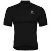 Maillots Vélo ODLO MC ZIP INTEGRAL FUJIN BLACK 22 Noir