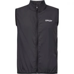 Vestes Vélo OAKLEY ELEMENTS PKBLE VEST BLACKOUT 22 Noir